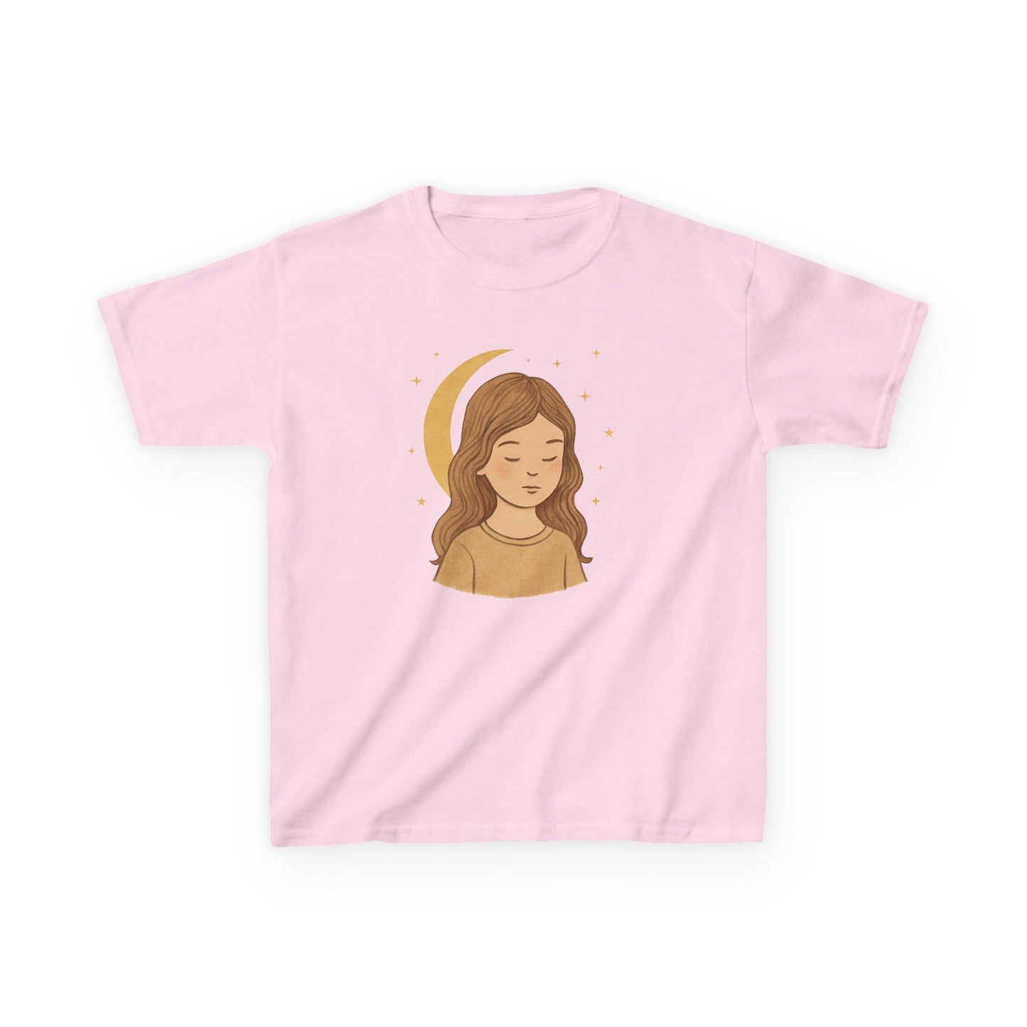 Kids Inspirational Tee, The Sky Within, Celestial Kids Shirt, Moon Graphic Tee, Cozy Cotton T-Shirt, Gift for Young Dreamers