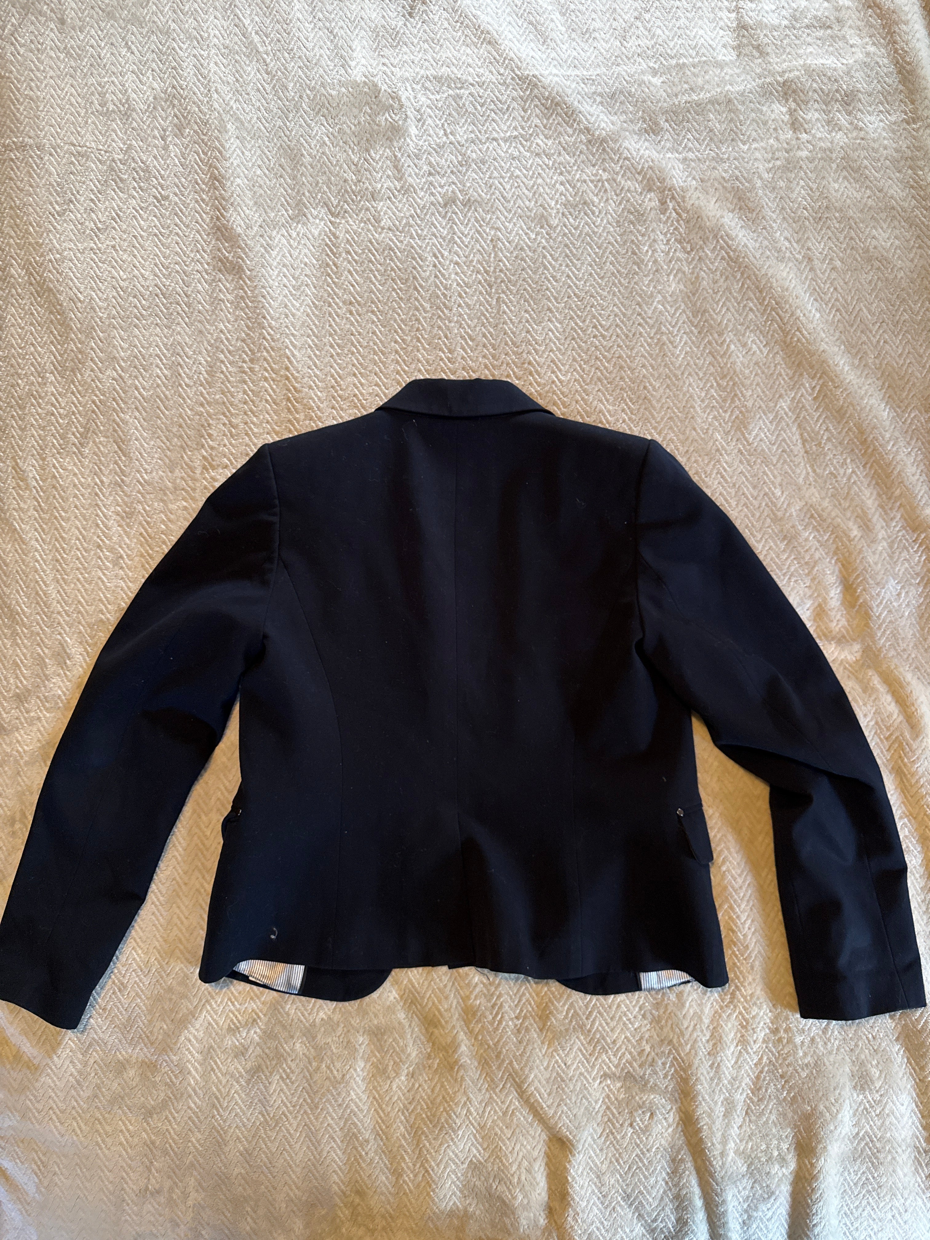 Calvin Klein Black Tailored Blazer – Women’s Classic Office & Evening Jacket, Size S-M