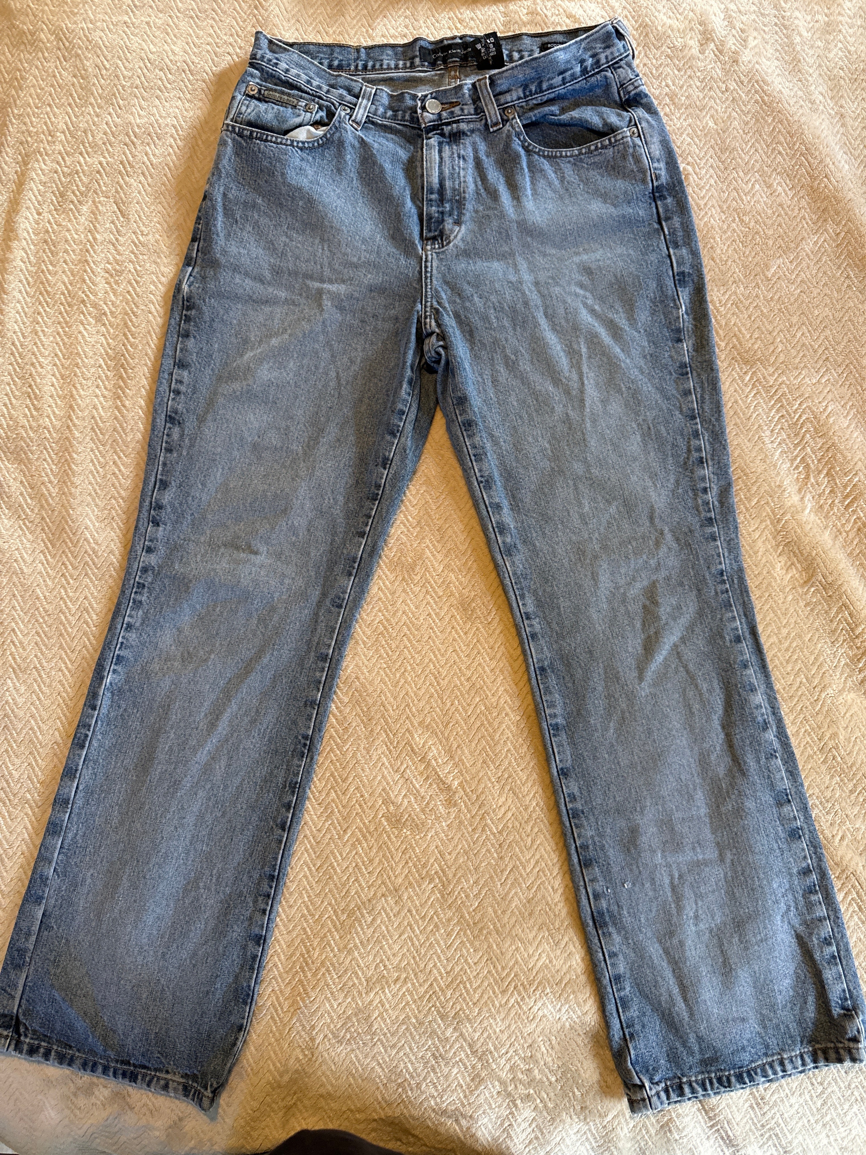 Calvin Klein Vintage Bootcut Jeans Size 10/30 Inseam