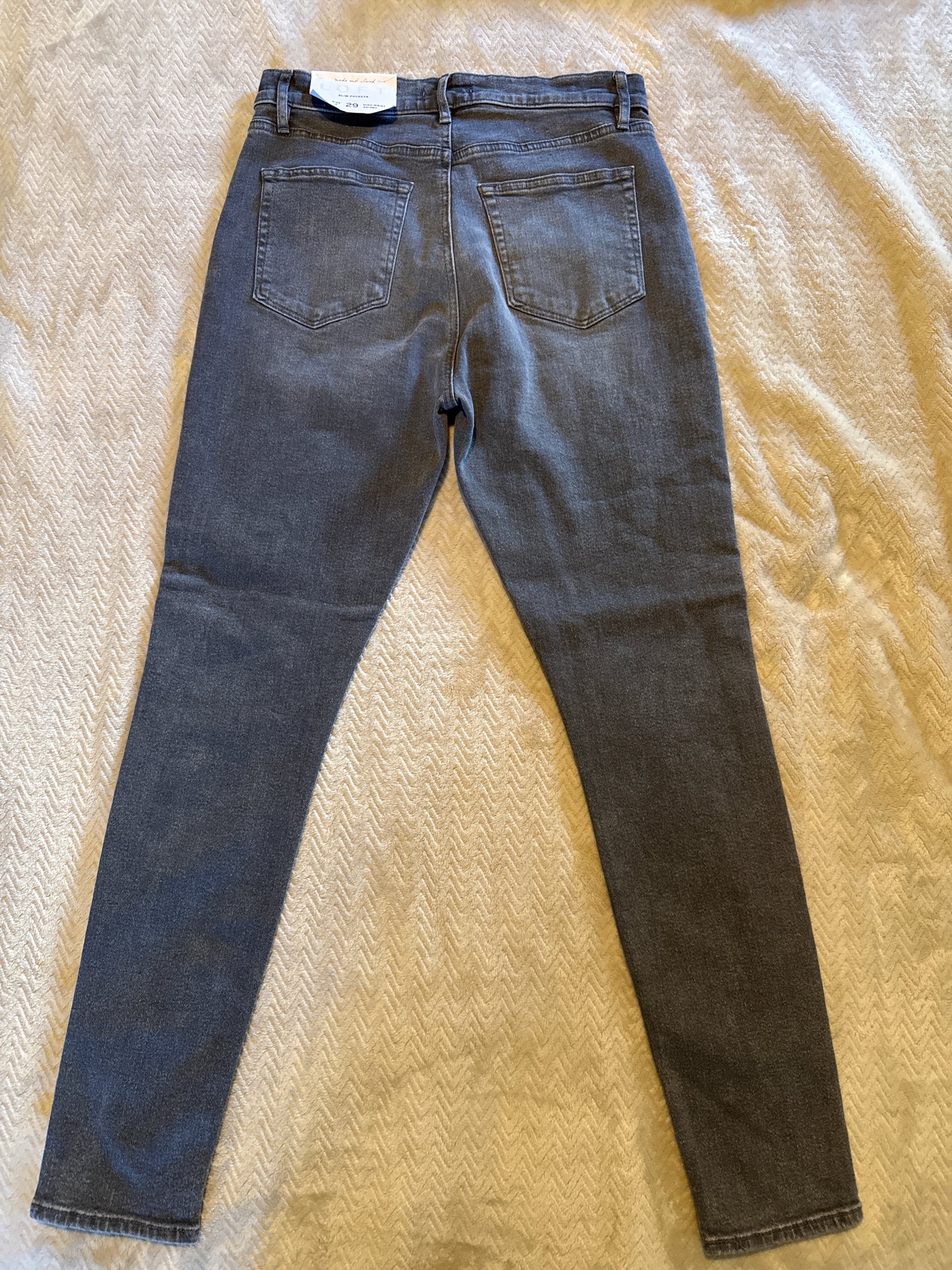 Loft High Waist Skinny Jeans Size 8- 29W 30 Inseam