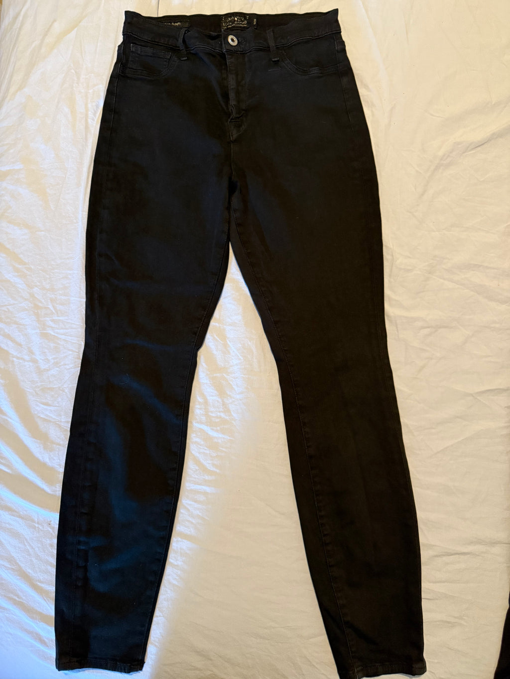 Lucky Brand Black Olivia SkinnyJeans Size 10/30 Inseam