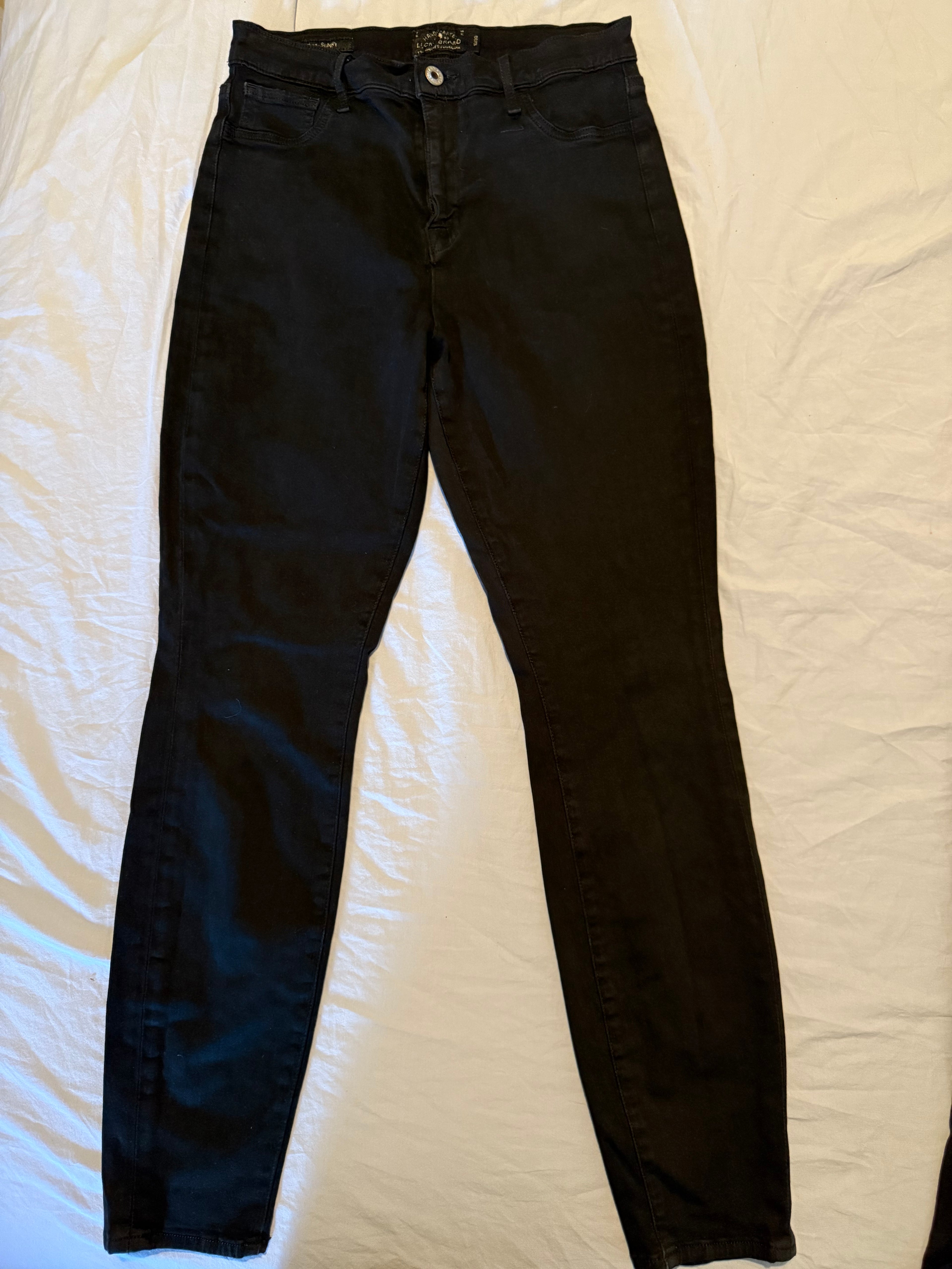 Lucky Brand Black Olivia SkinnyJeans Size 10/30 Inseam